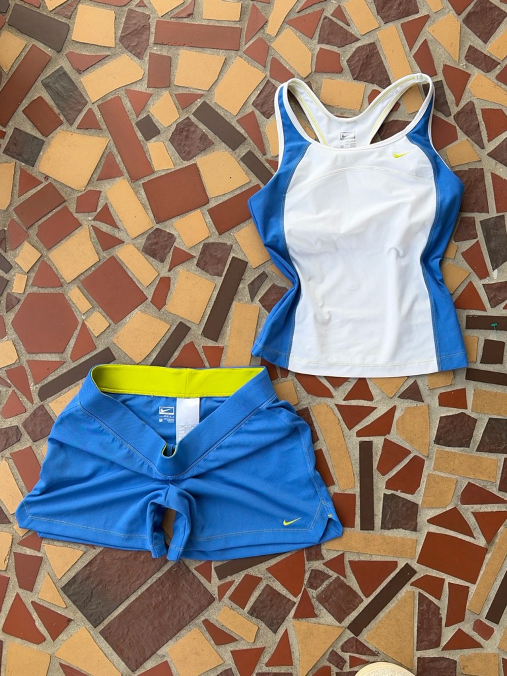 Y2K Nike tank and shorts